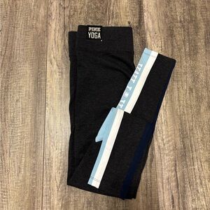 Victoria's Secret women’s Leggings - Black and Blue